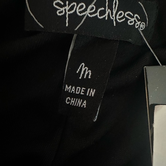 NWT Retro‎ Y2K Black Lace Back Mini Dress Size Medium - Picture 8 of 9